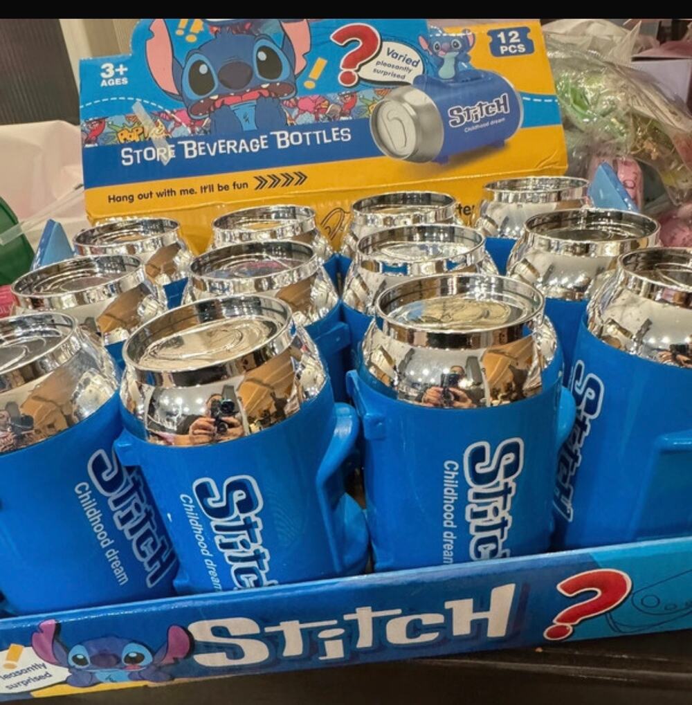 Stitch Blind box soda can with a mystery surprise inside